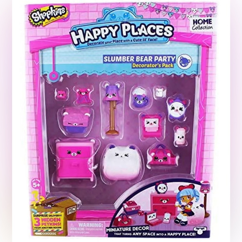 Shopkins Happy Places Slumber Bear Party